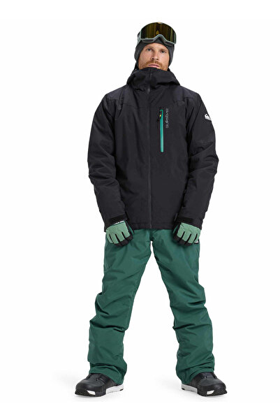 Quiksilver Titano Jk Men's Black Snowboard Jacket Men's Snowboard Jacket Eqyt...