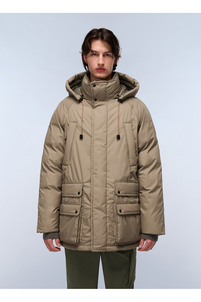 Napapijri NP0A88YWN1T1-A-GAIL PARKA Kahverengi Erkek Spor Mont