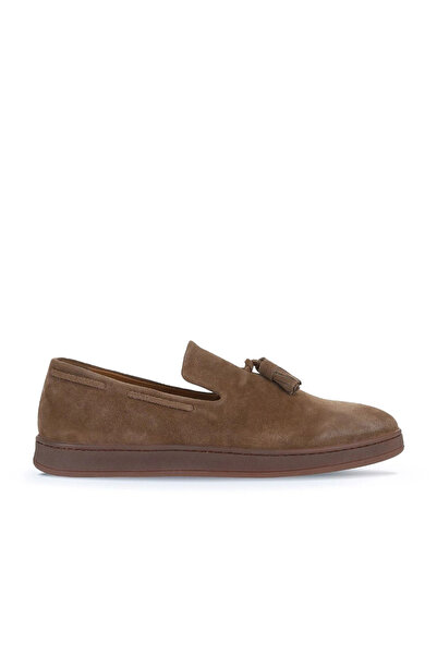 Bueno Shoes Pantofi casual pentru bărbați din piele intoarsa maro 10m50029
