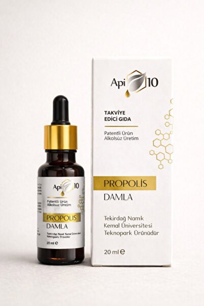 Api10 Propolis Damla (Alkolsüz) Takviye Edici Gıda