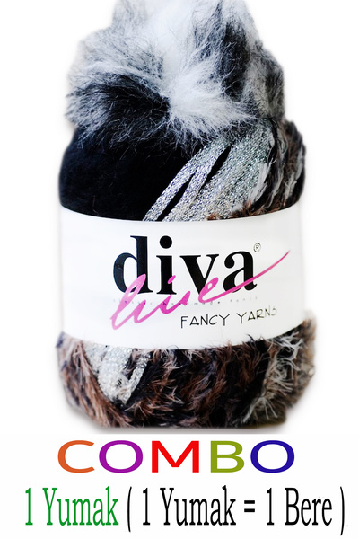 Diva İplik Combo 29 - ( OUTLET ) - Cordon pentru beretă cu pompon, surplus de...