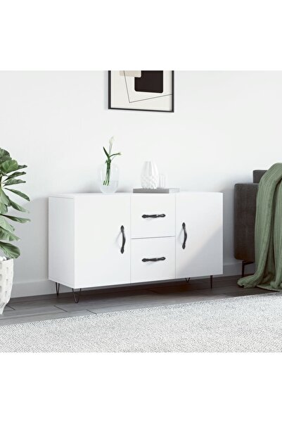 Concept Servantă, alb, 100x36x60 cm, lemn compozit