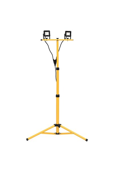Concept Proiector cu LED și trepied, 2x10 W, alb rece