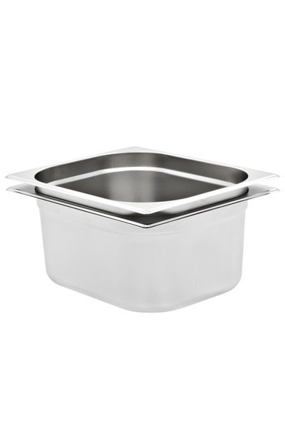 Concept Recipiente Gastronorm 2 buc. GN 1/2 150 mm oțel inoxidabil