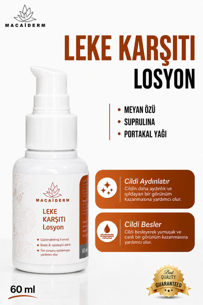 Macaiderm Cilt Tonu Eşitleyici Bakım Losyonu 60 ml