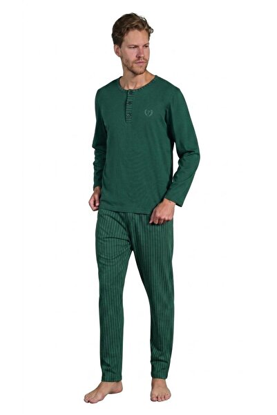 ROYAM Pijadore Men's 100% Cotton Single Jersey Seasonal Long Sleeve Pajama Se...