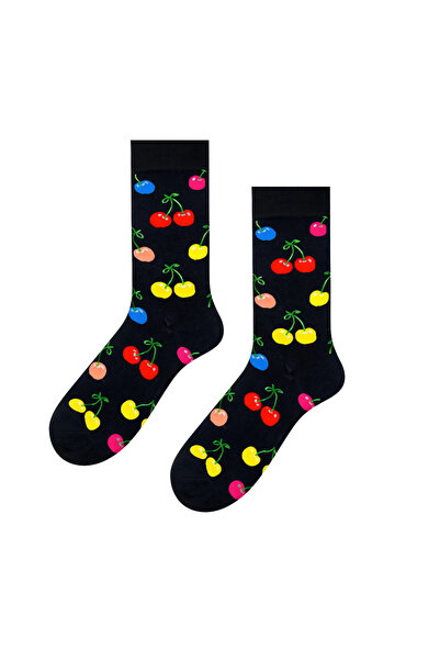 CARNAVAL SOCKS Цветни чорапи с шарки от череши