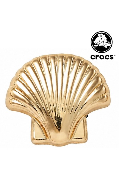 Crocs Jibbitz Altın Kabuk