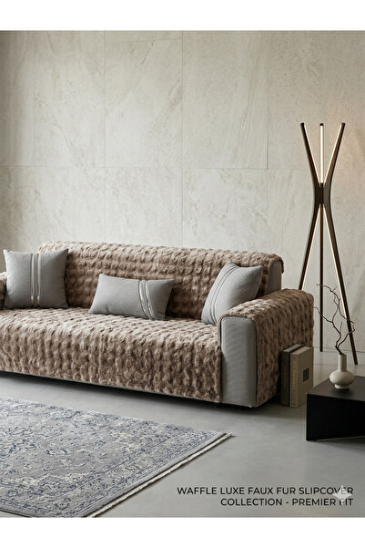 DGL HOME Bubble Peluş Koltuk Örtüsü - 175x215.