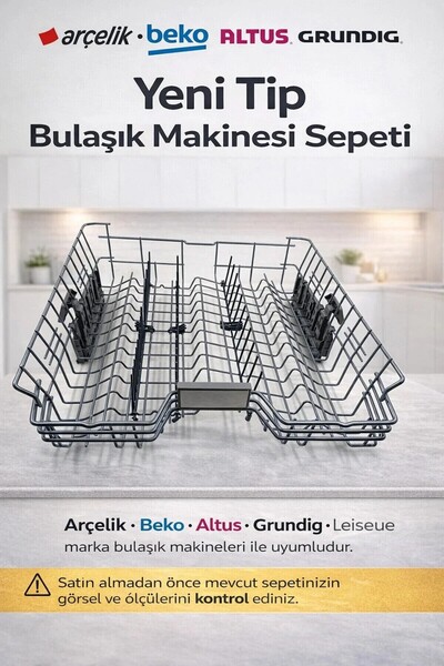 ÖZ BEYAZ EŞYA Arçelik ABM 181 D  BULAŞIK MAKİNESİ ÜST SEPET ASANSÖRLÜ