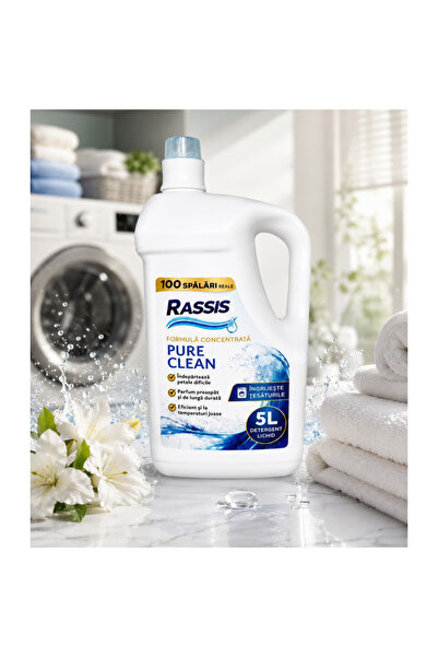 RASSIS Detergent lichid universal ,formulă concentrată, 5L,100 spălări