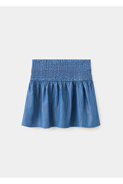 MANGO Kids İşleme detaylı etek