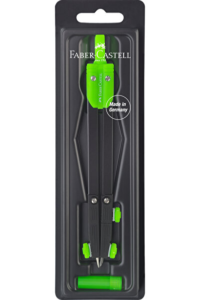 Faber Castell Compas Colegiu Mare Culori Asortate FABER-CASTELL
