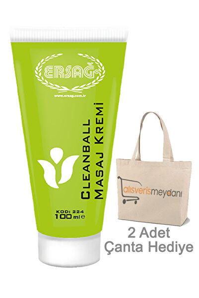 Ersağ Cleanball Masaj Kremi - 100 ML