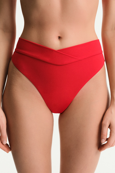 Penti Kırmızı V Slip Bikini Altı