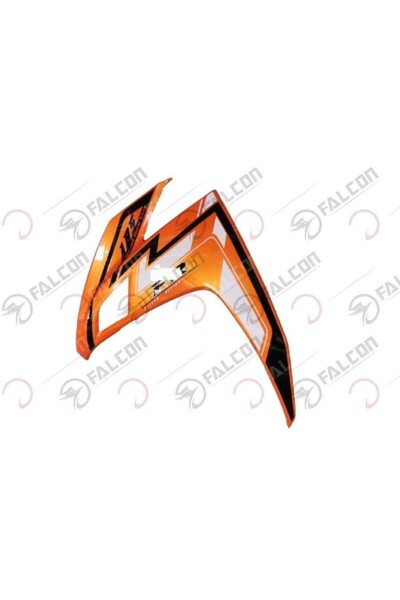 SEVGENT Falcon Fr 250 Racıng Ön Sinyal Karenajı Sol Turuncu