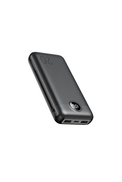 Veger L20S Power Bank 20000mAh PD20W USB-A/USB-C ΜΑΥΡΟ
