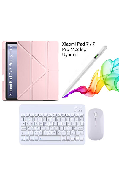 Yesnıce Xiaomi Pad 7 / 7 Pro 11.2 İnç Uyumlu Kalem Bölmeli Tablet Kılıfı Led ...