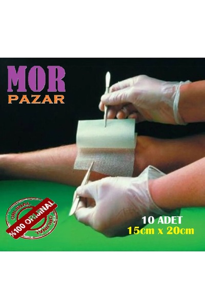 MEDİKAL Smith Nephew Bactigrass Antiseptik Tül Gras Sargı 15cmx20cm 10 Adet
