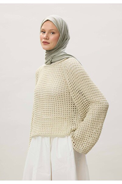 Freshscarfs Penye Şal Uçuk Yeşil