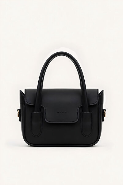 Shanta Black D63 Women's Daily Hand and Shoulder Bag with Adjustable Shoulder...