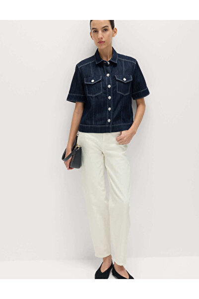 Marks & Spencer Pamuklu Mom Jean