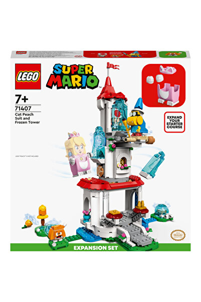 LEGO Set de expansiune Super Mario Costum Pisică Peach și Turnul Înghețat 714...