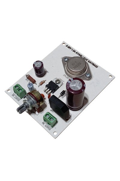 Arduino 0-30V Ayarlı Güç Kaynağı Devresi - Soğutucusuz
