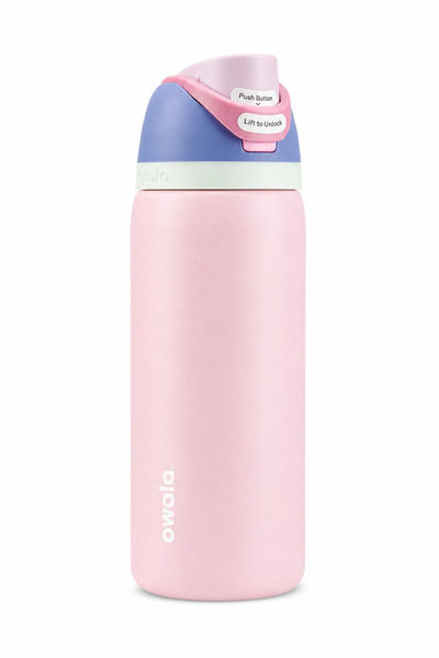 owala FreeSip Insulated Stainless Steel Water Bottle With Straw For Sports Tr...