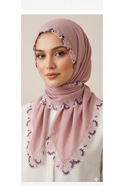 NUMİSTORE İğne oyası pudra renk namaz örtüsü