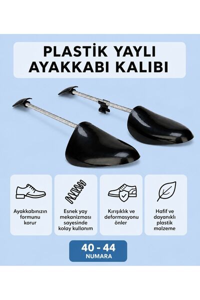Comfy Eschi Plastic Spring Shoe Mold - Men's Size (40-44 Compatible Form Prot...