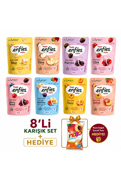 Yayla Freeze Dondurularak Kurutulmuş Meyve 7'li DEV Tanışma Paketi