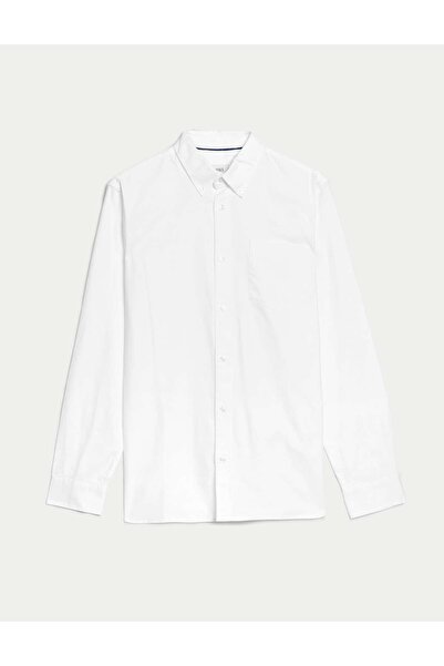 Marks & Spencer Regular Fit Uzun Kollu Oxford Gömlek