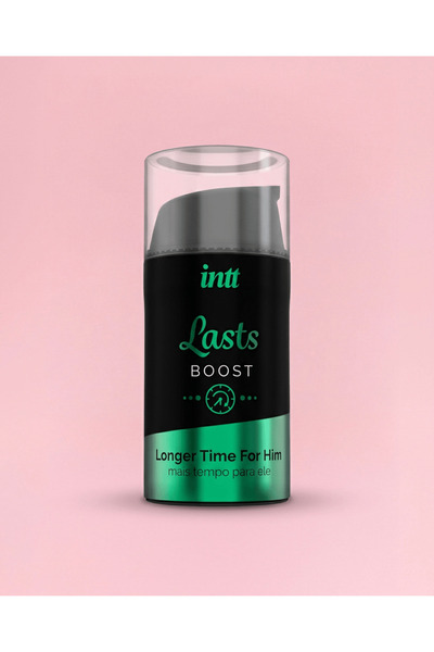 İntt Lasts Boost - Gel pentru Întârzierea Ejaculării și Erecție Prelungită 15ml