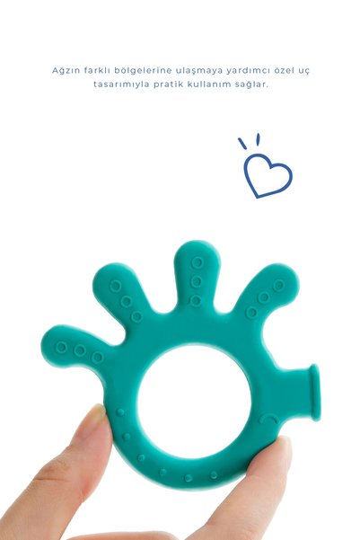 Babyjem Diş Kaşıyıcı Ahtapot 628 Yeşil