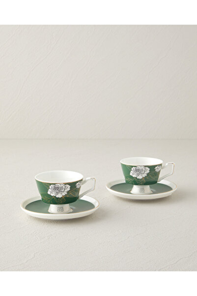 English Home Evelina New Bone China 4 Parça 2 Kişilik Kahve Fincan Takımı 90 ...