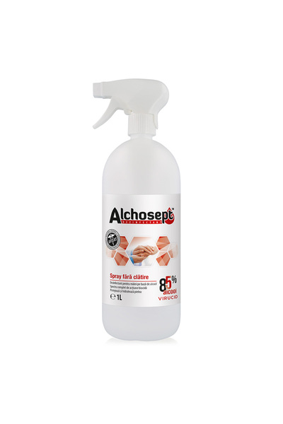 alcosan DEZINFECTANT PENTRU MÂINI 1L CU PULVERIZATOR KLINTENSIV ALCHOSEPT (AL...