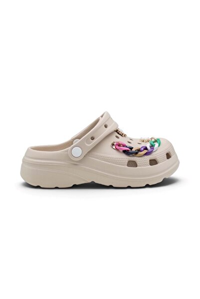 BAMİEL Stone-Embellished Women's Croos Slippers