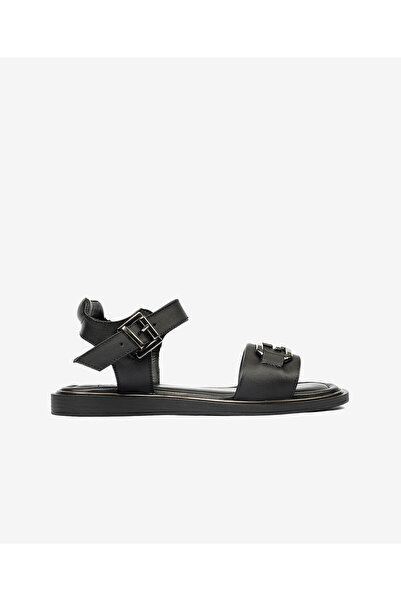 Greyder Kadın Siyah Hakiki Deri Sandalet 4Y2CS33561