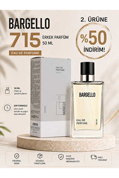 Bargello ERKEK PARFÜM 715 FRESH 50 ML EDP 8691841304592