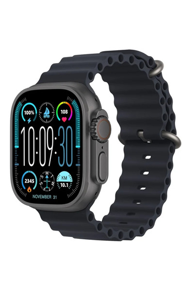 Chinastore KW23 Ultra 3, 3in1 Multi Function Smartwatch Black, Fitness Tracke...