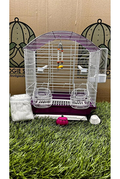 Mavi Kaktüs ÇİFT KAPILI 30x23x37(YÜKSEKLİK) IZGARALI VE ÇEKMECELİ PETHOME MUH...