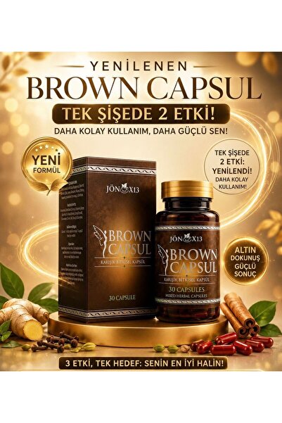 Jönx13 Brown tea Browntea kapsül