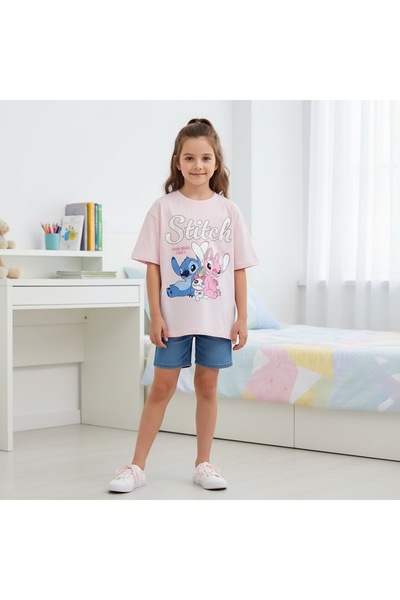 mirkidsclub Unisex Oversize Printed Cotton Short Sleeve T-Shirt Summer 100% C...
