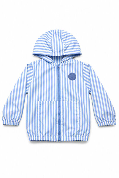 U.S. Polo Assn. U.S. Polo Assn Erkek Bebek Mavi Yağmurluk