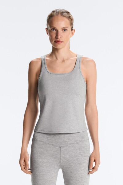 Oysho Kare yaka Evermove tank top