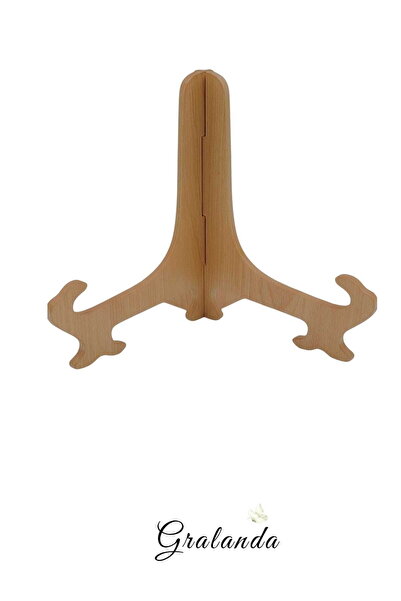 Gralanda Natural Wooden Tabletop Display Stand, Birthday Tabletop Accessory, ...