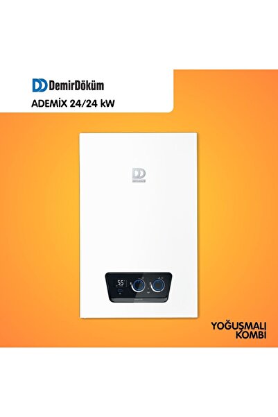 Demirdöküm Ademix 24/24 Kw (20.000 Kcal) Premix Yoğuşmalı Kombi