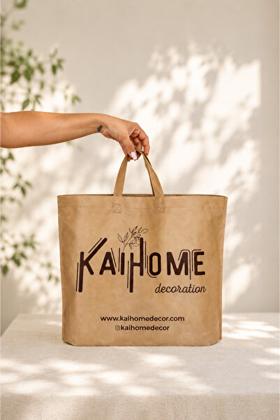 KaiHome Craft Color Gusseted Kaihome Cloth Bag