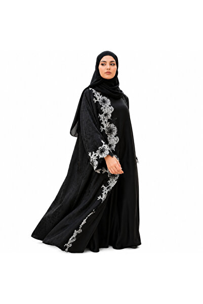 Dakakeen Concept Japanese Jacquard Crepe Abaya “Al-Musammimah Nashl” – Premiu...